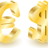 Euro und US Dollar